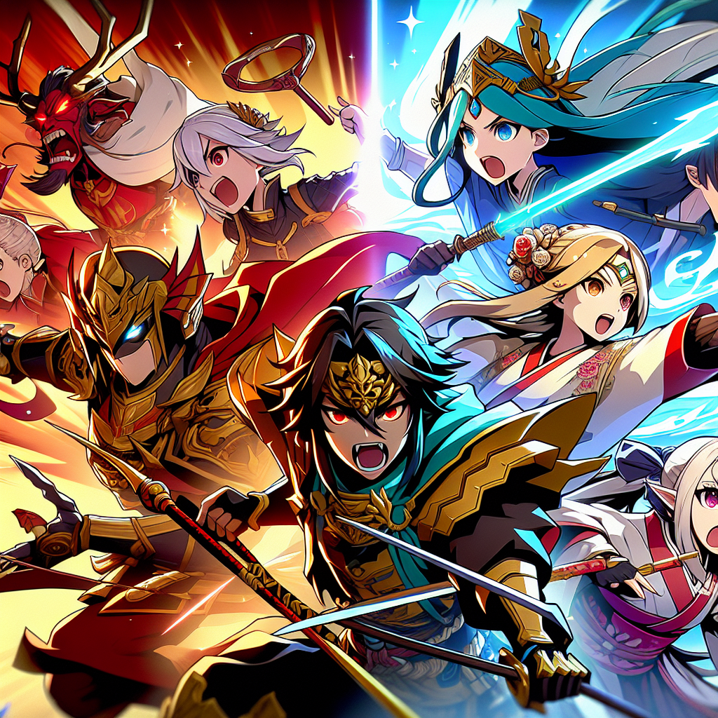 Epic Crossovers: Mobile Legends Characters Reimagined in Iconic Anime Styles